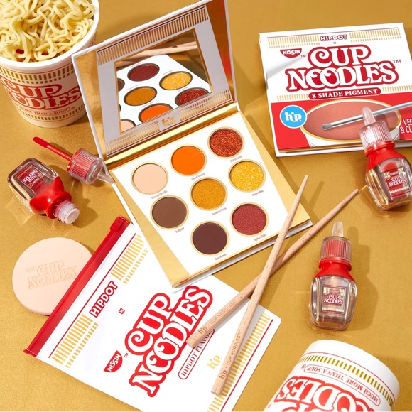 HP ❤️ Cup Noodles x Hipdot Makeup Box Limited Edition Collectors Box - Picture 6 of 10